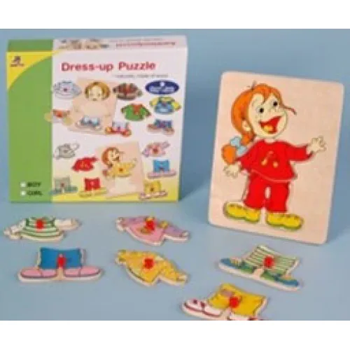 Aankleed puzzel Boy